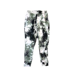 High Rise Tie Dye Joggers with Pockets, Derek Heart